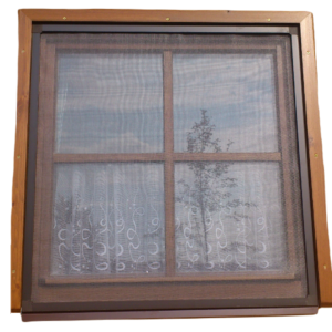 Okenní síť proti hmyzu pro okna s okapničkou